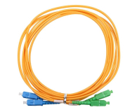 ExtraLink SC/APC-SC/UPC Patchcord Jednomodowy Duplex G652D 3mm 10m - 1543798 - zdjęcie 1